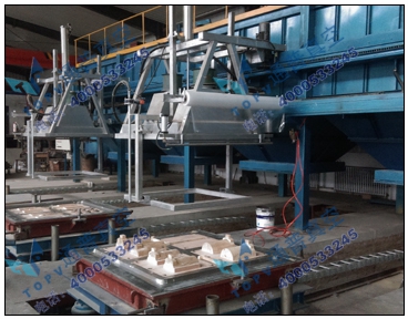 河北高檔酒瓶模具V法生產(chǎn)線